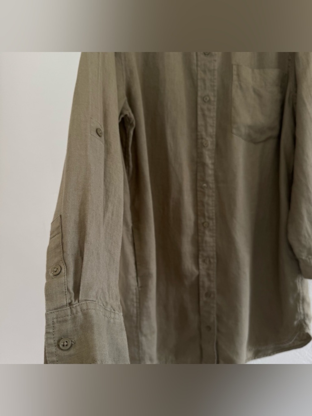 Quince 100% European Linen Shirt Dress - Picture 7 of 13